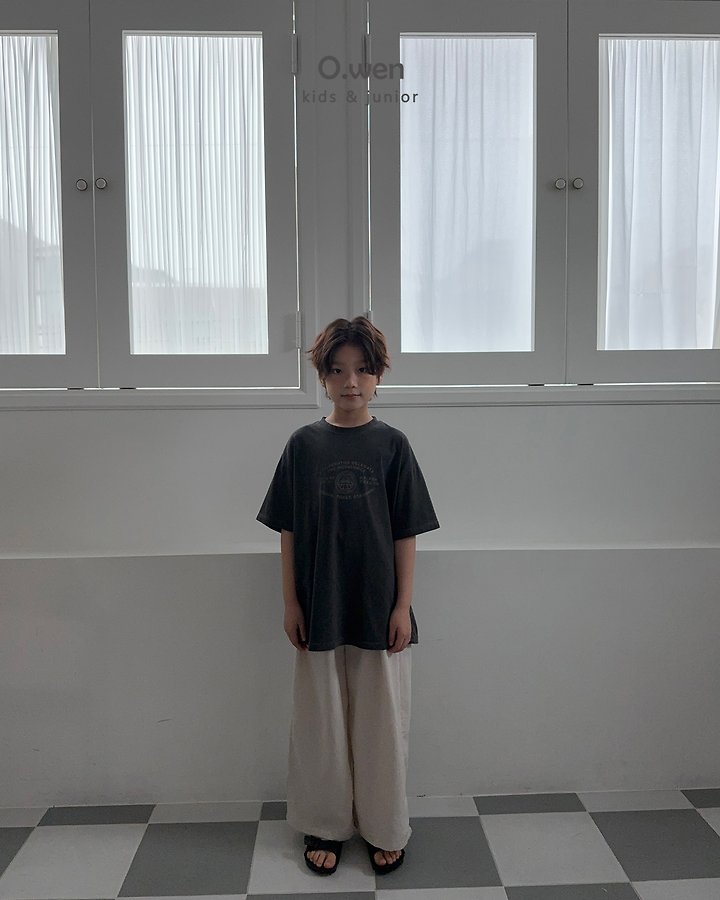 O Wen - Korean Children Fashion - #stylishchildhood - Cut Pigment Short Sleeve Tee - 11