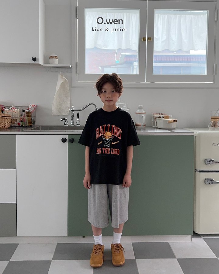 O Wen - Korean Children Fashion - #stylishchildhood - Basketball Short Sleeve Tee - 6