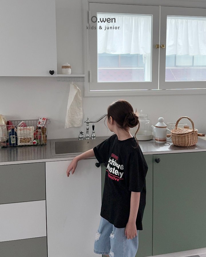 O Wen - Korean Children Fashion - #stylishchildhood - Reminder Short Sleeve Tee - 3