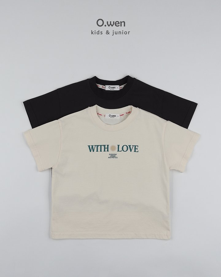 O Wen - Korean Women Fashion - #womensfashion - With Puppy Short Sleeve Tee (Adult) - 12