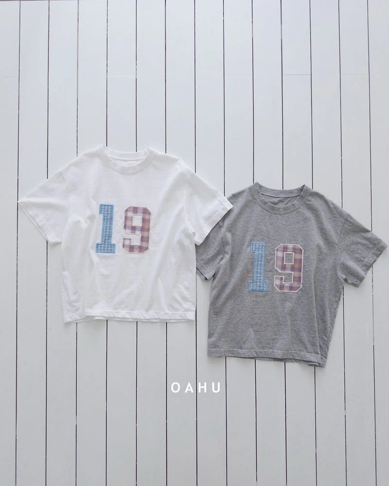 O'Ahu - Korean Children Fashion - #childofig - Check Patch Tee