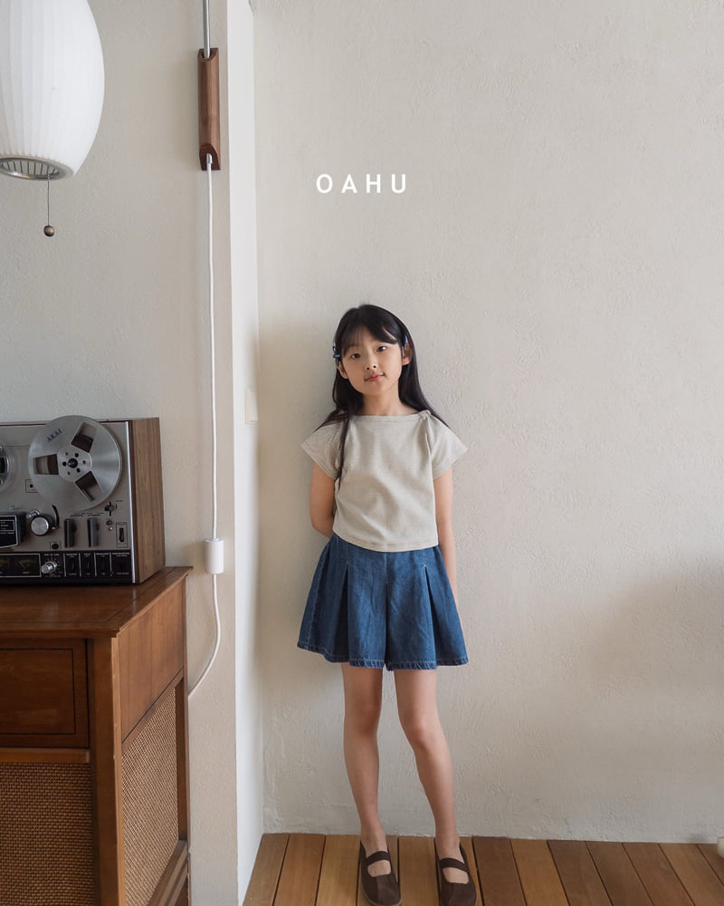 O'Ahu - Korean Children Fashion - #childofig - Phoebe Denim Shorts - 11