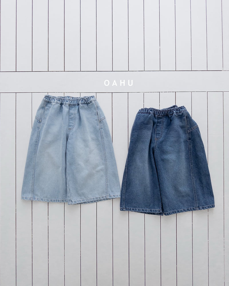 O'Ahu - Korean Children Fashion - #childofig - Code Bermuda Denim Pants
