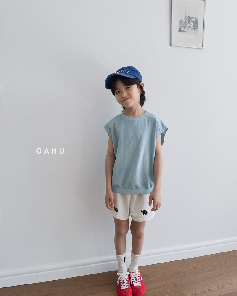 O'Ahu - Korean Children Fashion - #childofig - NY Embroidery Shorts - 4