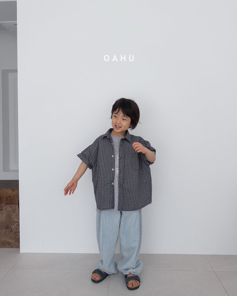 O'Ahu - Korean Children Fashion - #childrensboutique - Low Curve Denim Pants - 6