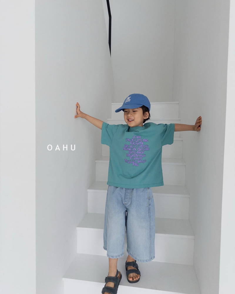 O'Ahu - Korean Children Fashion - #childrensboutique - Code Bermuda Denim Pants - 2