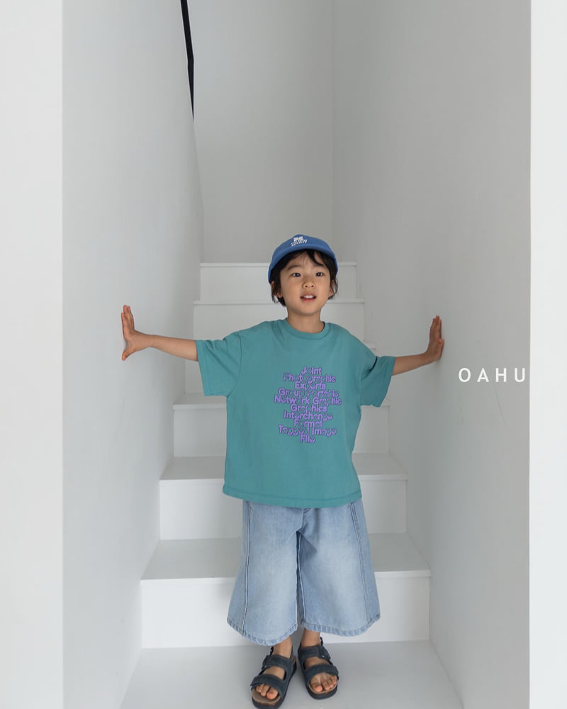 O'Ahu - Korean Children Fashion - #designkidswear - Code Bermuda Denim Pants - 3