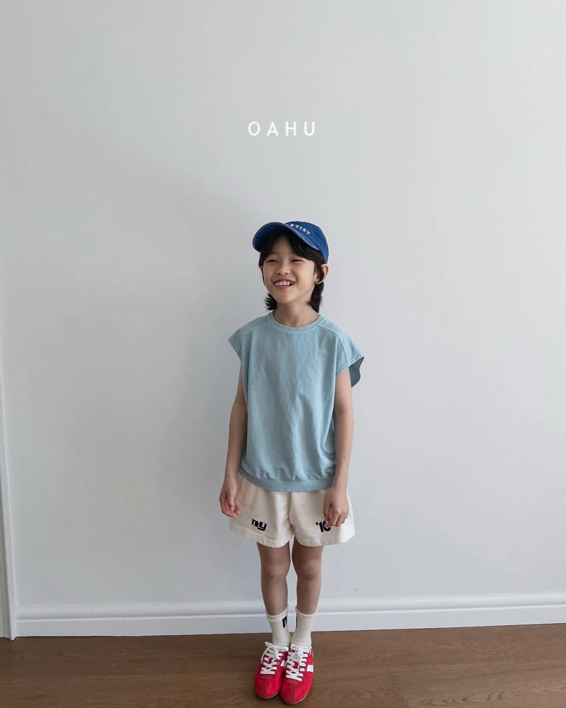 O'Ahu - Korean Children Fashion - #discoveringself - NY Embroidery Shorts - 6