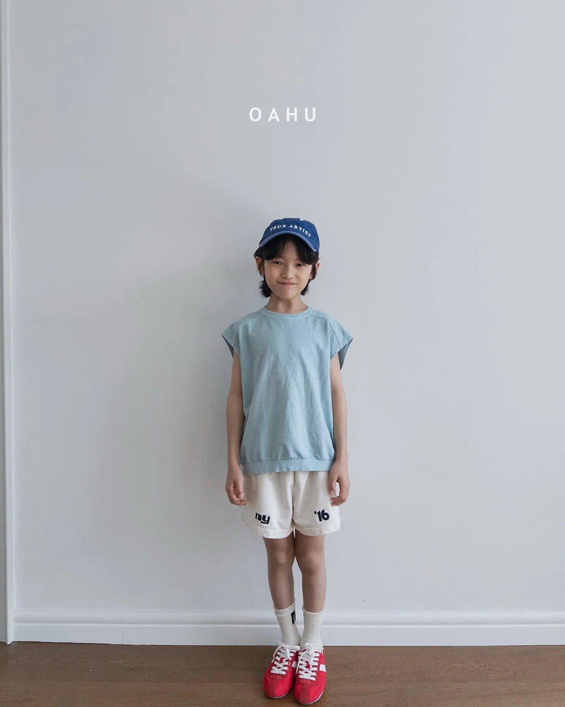 O'Ahu - Korean Children Fashion - #fashionkids - NY Embroidery Shorts - 7