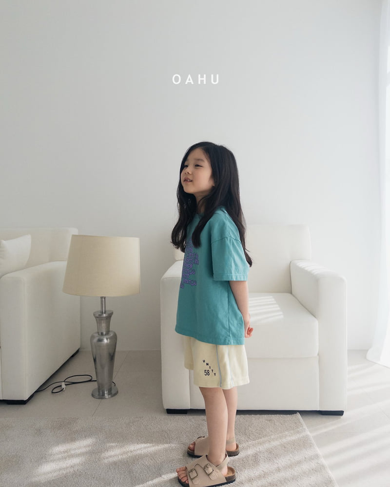 O'Ahu - Korean Children Fashion - #fashionkids - Unit Terry Shorts - 6
