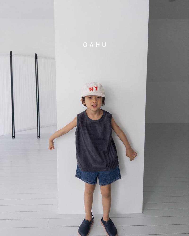 O'Ahu - Korean Children Fashion - #discoveringself - Kid Stripe Sleeveless - 4