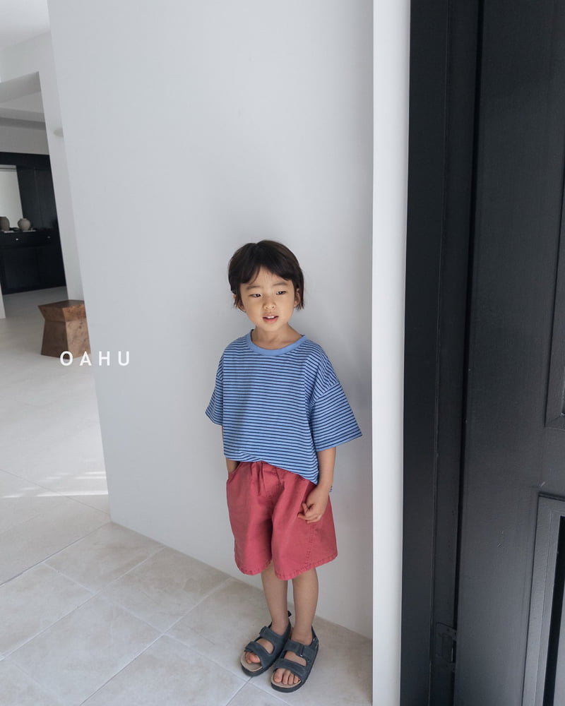 O'Ahu - Korean Children Fashion - #kidsshorts - Ray Stripe Tee - 12