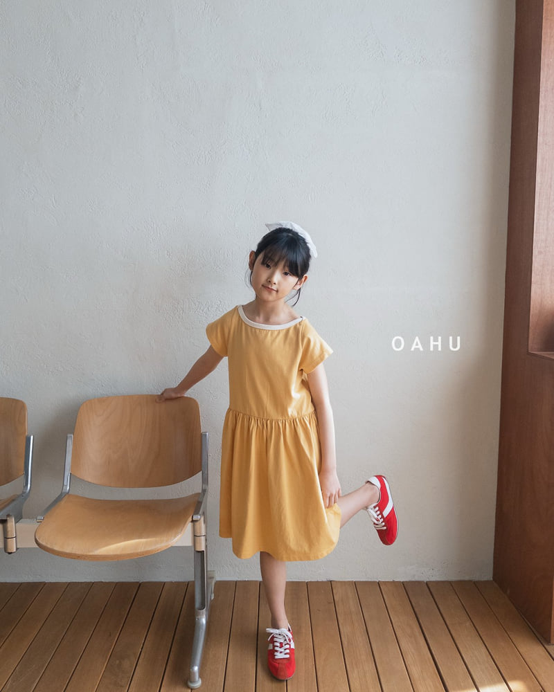 O'Ahu - Korean Children Fashion - #kidsstore - Lemony One-piece - 12