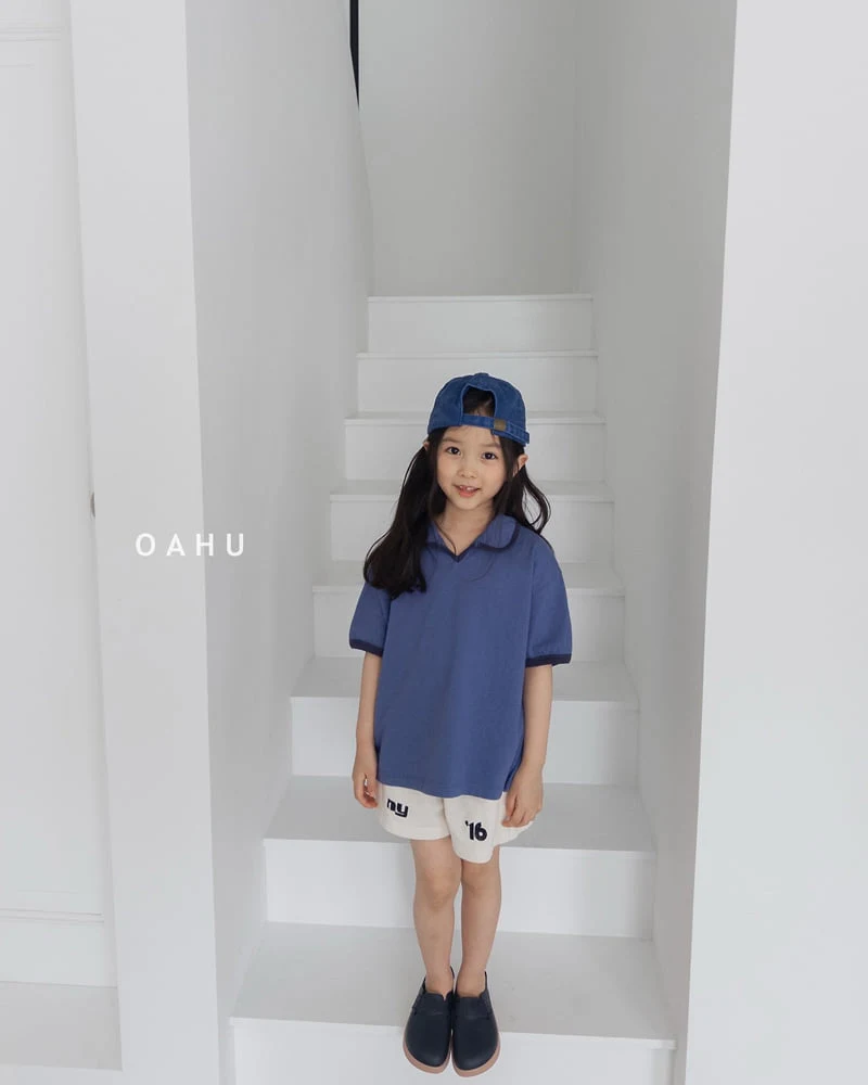 O'Ahu - Korean Children Fashion - #kidsstore - NY Embroidery Shorts - 9
