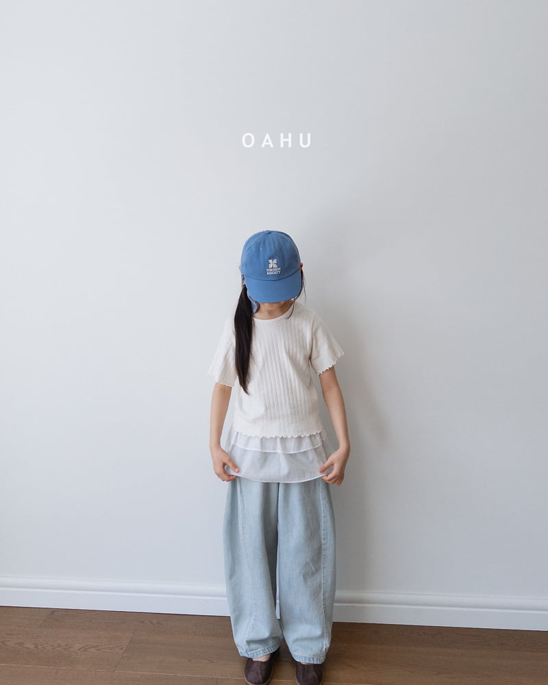 O'Ahu - Korean Children Fashion - #kidsstore - Eyelet Valerie Tee - 6