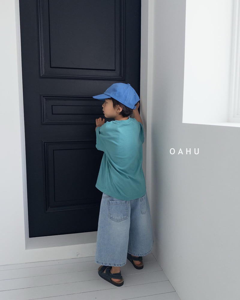 O'Ahu - Korean Children Fashion - #kidsstore - Code Bermuda Denim Pants - 7