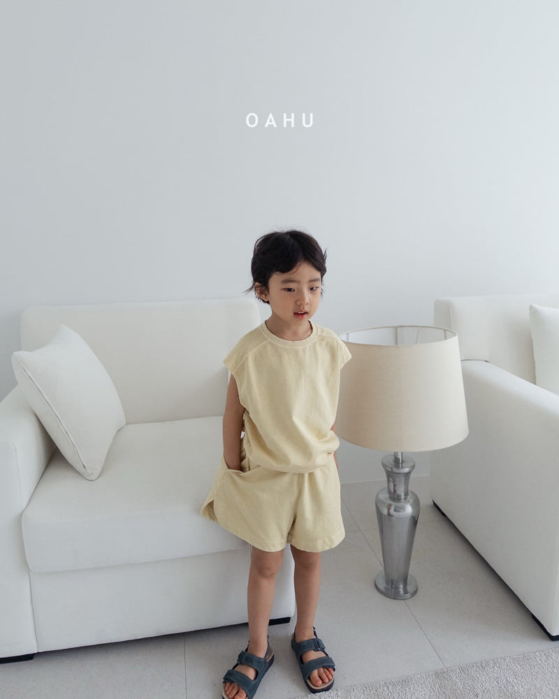O'Ahu - Korean Children Fashion - #kidzfashiontrend - Mellow Dye Sleeveless - 3