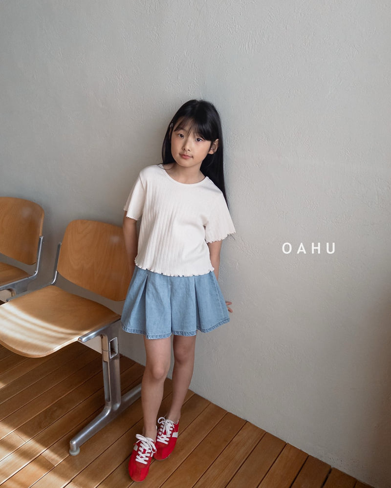 O'Ahu - Korean Children Fashion - #kidzfashiontrend - Phoebe Denim Shorts - 5