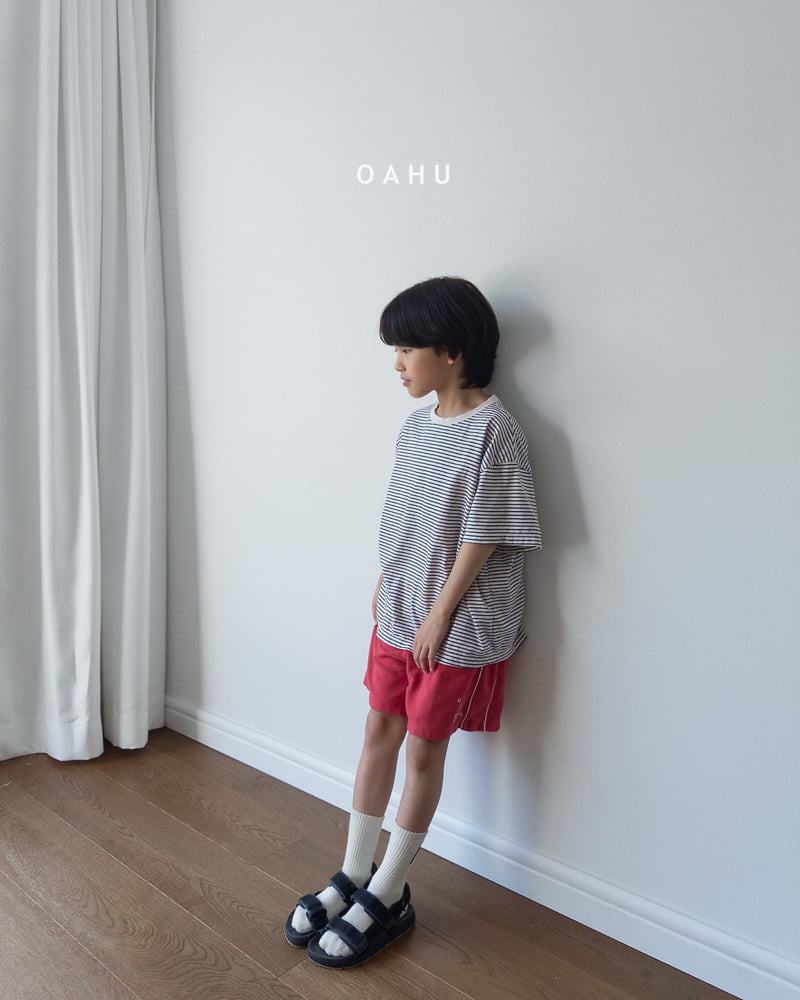 O'Ahu - Korean Children Fashion - #kidzfashiontrend - Unit Terry Shorts - 9