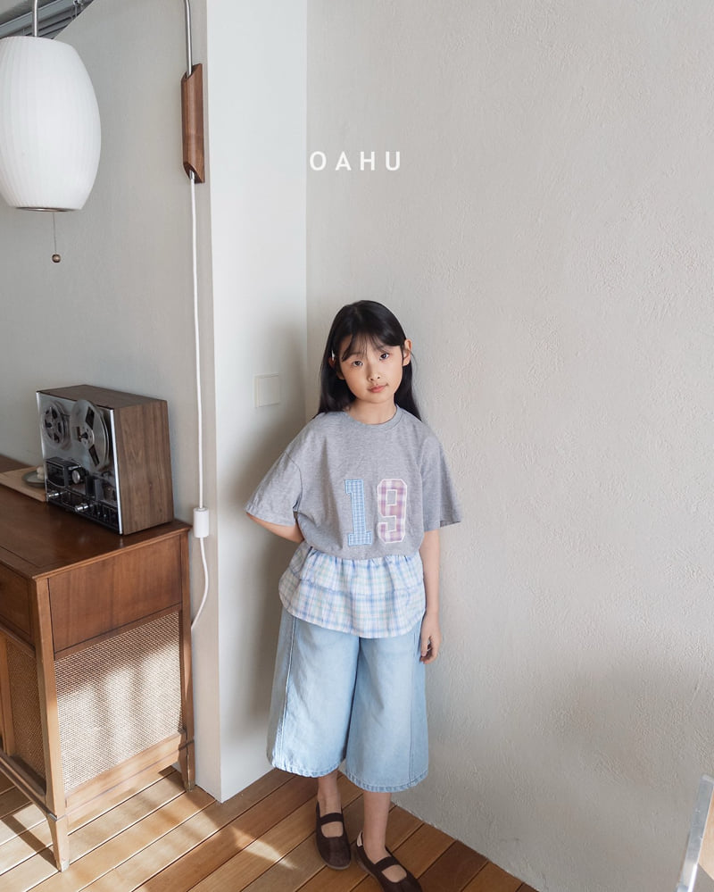 O'Ahu - Korean Children Fashion - #littlefashionista - Check Patch Tee - 10