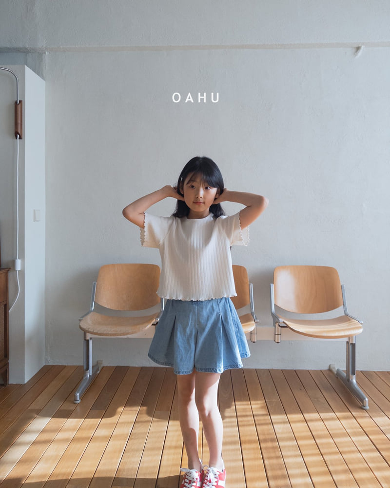 O'Ahu - Korean Children Fashion - #littlefashionista - Phoebe Denim Shorts - 7