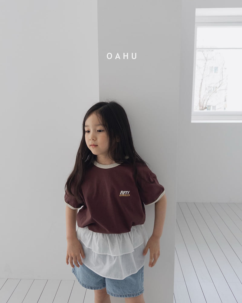 O'Ahu - Korean Children Fashion - #littlefashionista - Five Ringer Tee - 2