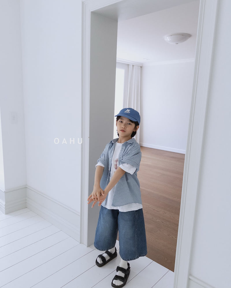 O'Ahu - Korean Children Fashion - #littlefashionista - Code Bermuda Denim Pants - 10