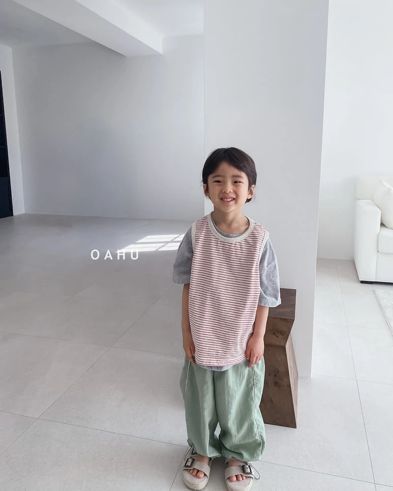O'Ahu - Korean Children Fashion - #littlefashionista - Kid Stripe Sleeveless - 9