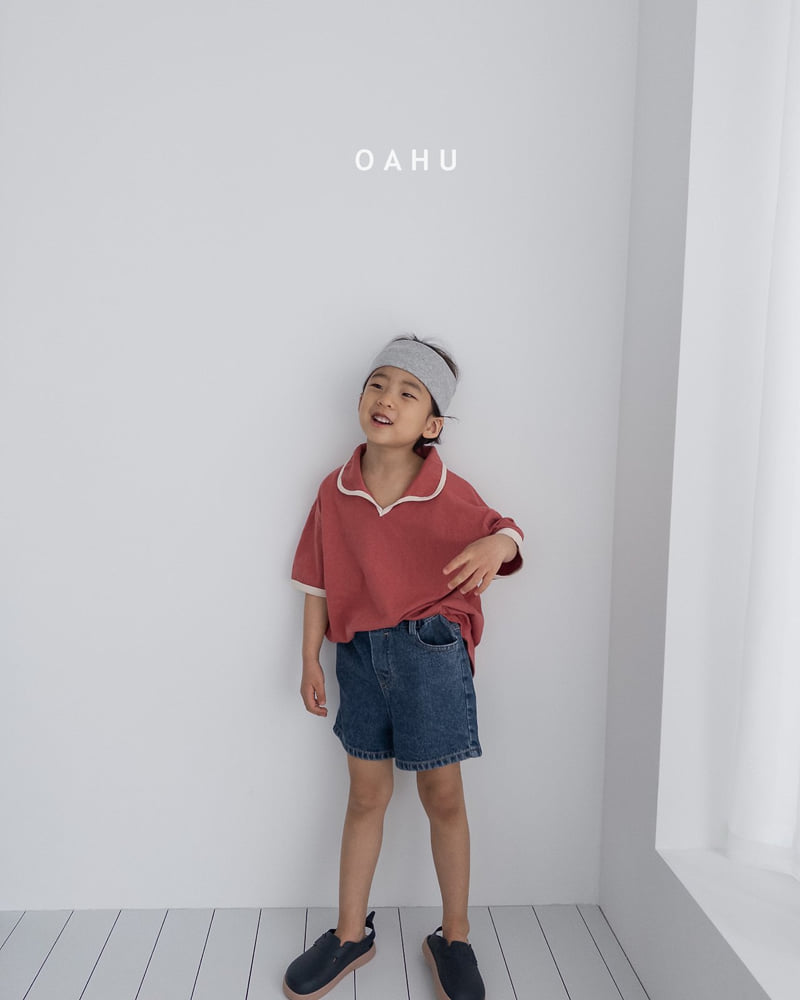 O'Ahu - Korean Children Fashion - #magicofchildhood - AA Denim Shorts - 6