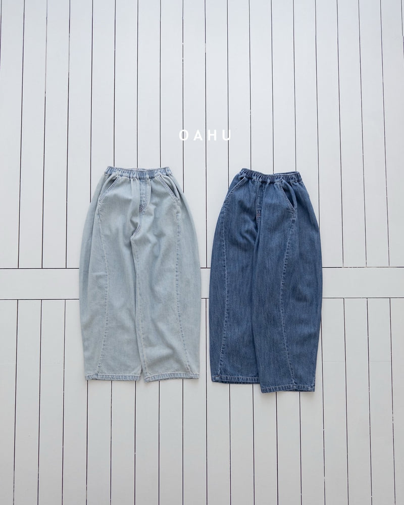 O'Ahu - Korean Children Fashion - #magicofchildhood - Low Curve Denim Pants