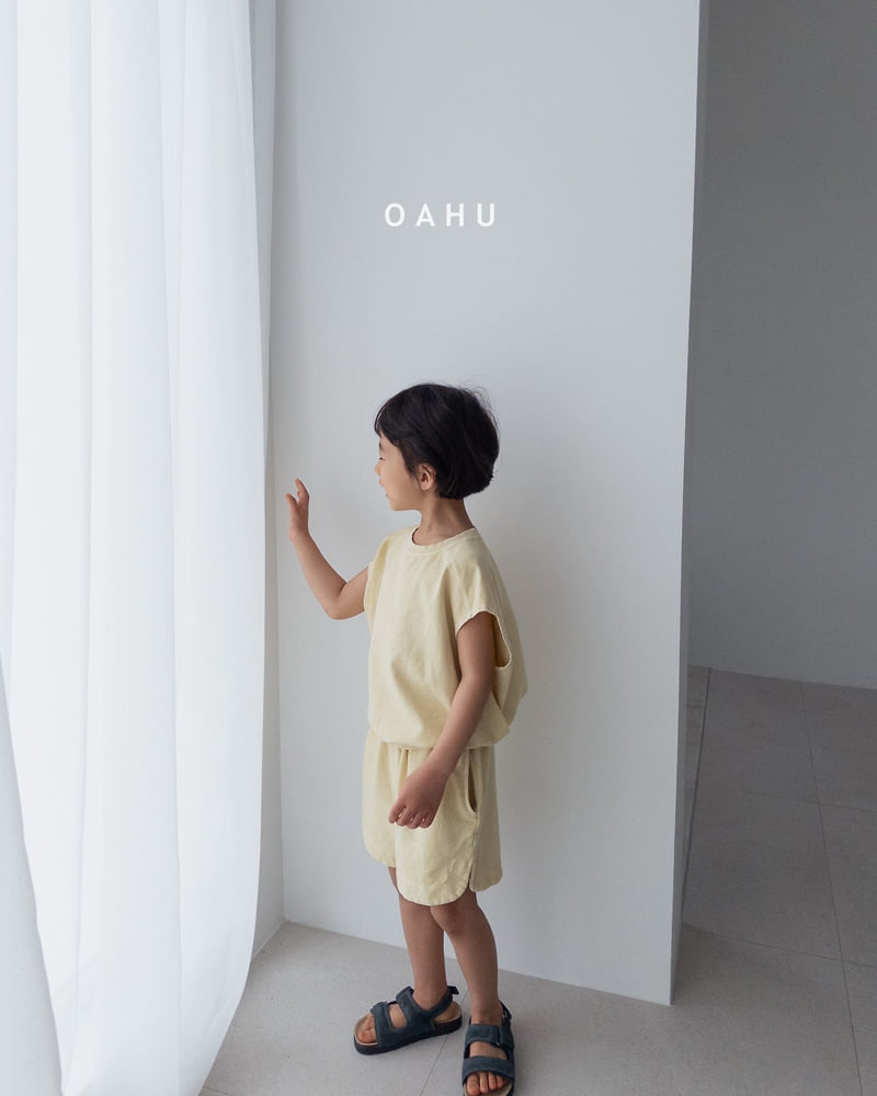 O'Ahu - Korean Children Fashion - #minifashionista - Mellow Dye Sleeveless - 7