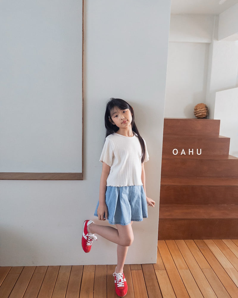 O'Ahu - Korean Children Fashion - #prettylittlegirls - Eyelet Valerie Tee - 12