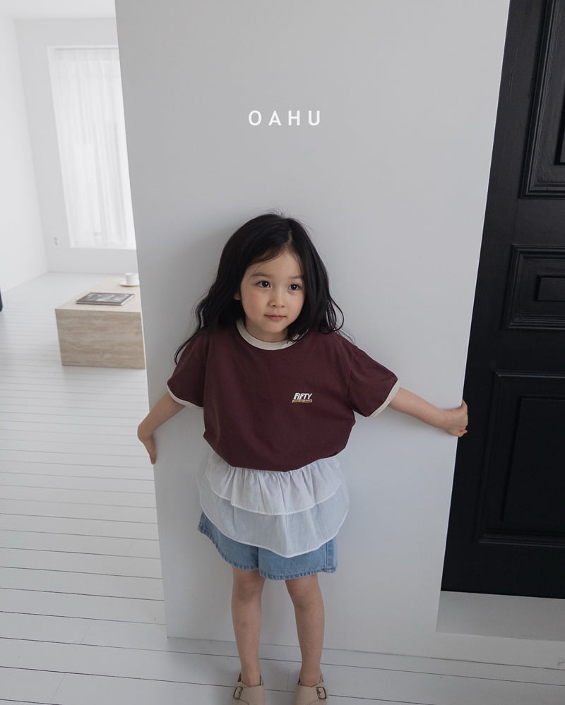 O'Ahu - Korean Children Fashion - #prettylittlegirls - Five Ringer Tee - 5