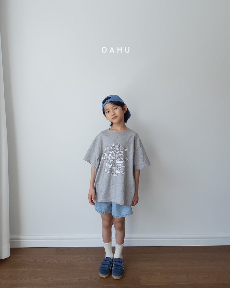 O'Ahu - Korean Children Fashion - #todddlerfashion - Alphabet Tee - 11