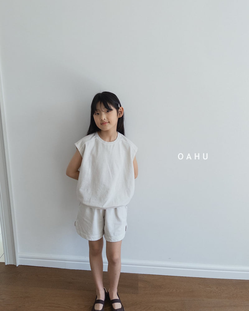 O'Ahu - Korean Children Fashion - #toddlerclothing - Mellow Dye Sleeveless - 10