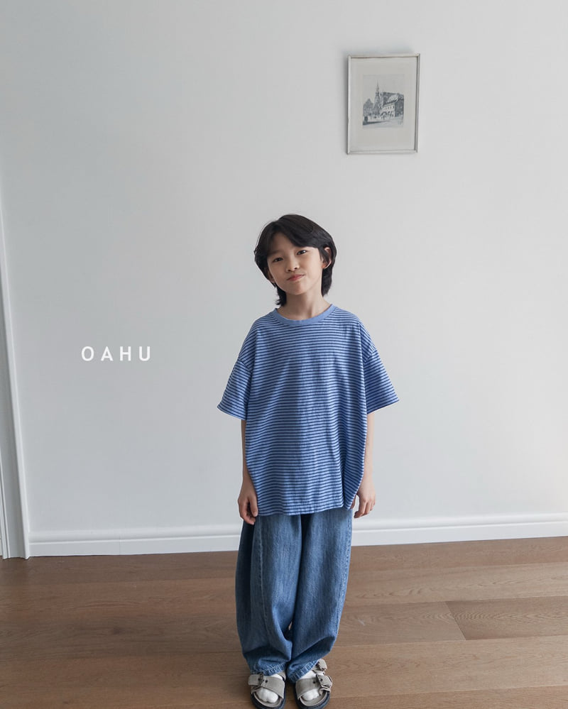 O'Ahu - Korean Children Fashion - #toddlerclothing - Ray Stripe Tee - 5