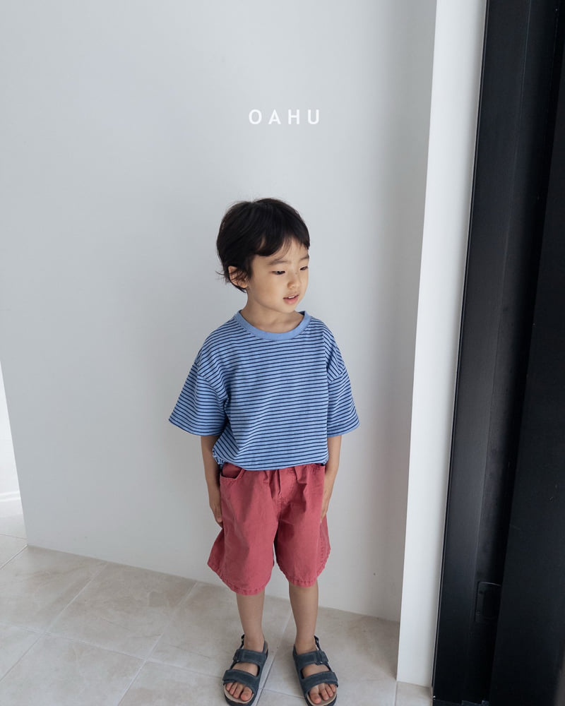 O'Ahu - Korean Women Fashion - #momslook - Ray Stripe Tee - 10
