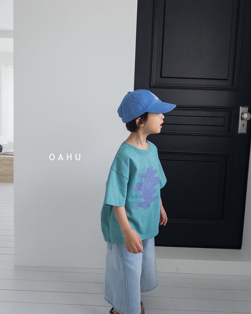 O'Ahu - Korean Women Fashion - #momslook - Alphabet Tee - 8