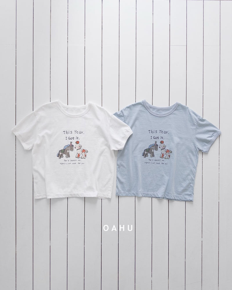 O'Ahu - Korean Women Fashion - #shopsmall - Pony Digital Tee