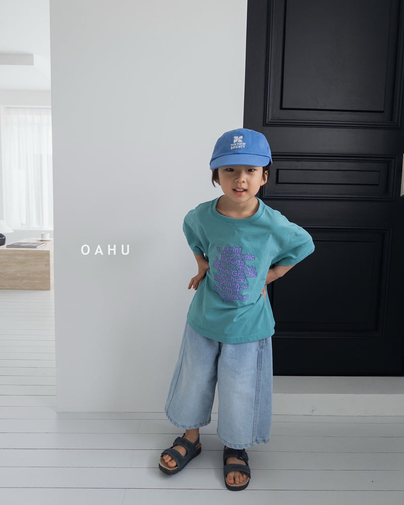 O'Ahu - Korean Women Fashion - #womensfashion - Alphabet Tee - 7