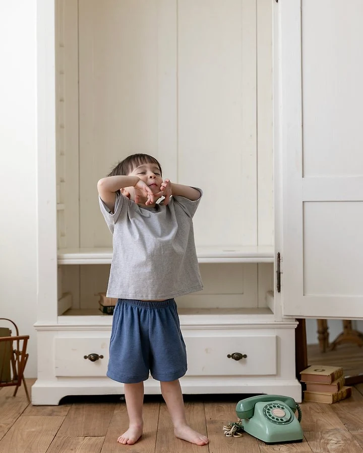 Oatmeal - Korean Children Fashion - #Kfashion4kids - Venice Style Round Tee - 10