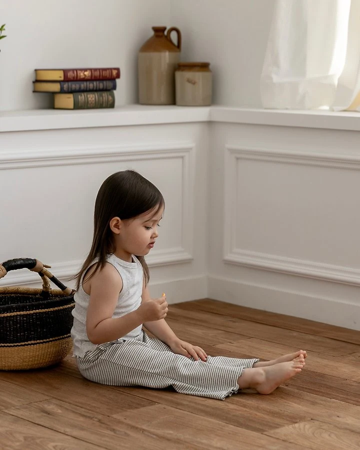 Oatmeal - Korean Children Fashion - #childofig - Michelle Sleeveless - 8