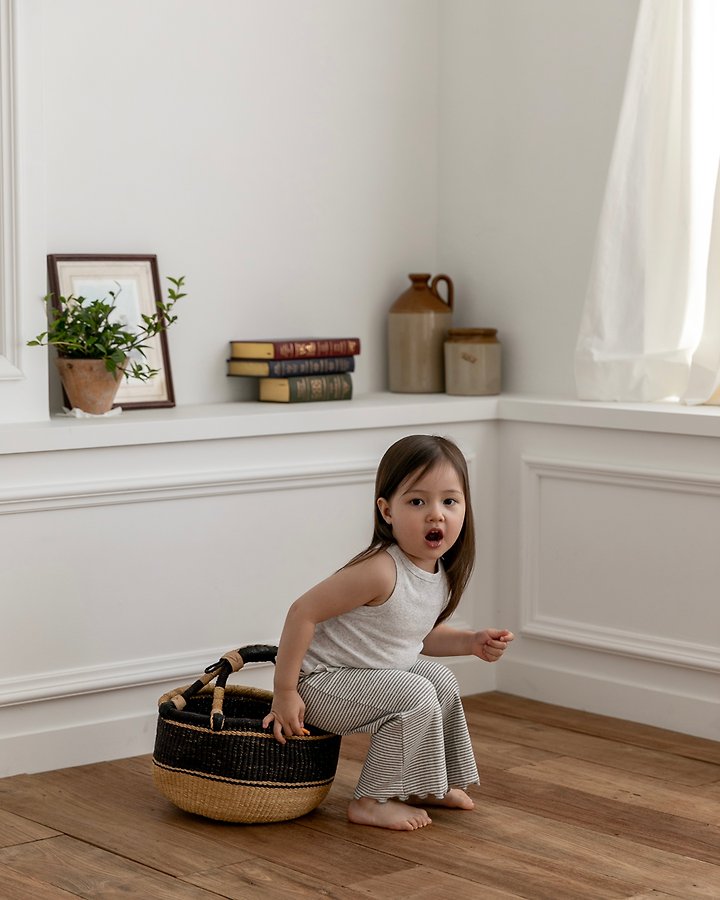 Oatmeal - Korean Children Fashion - #childofig - Michelle Sleeveless - 9