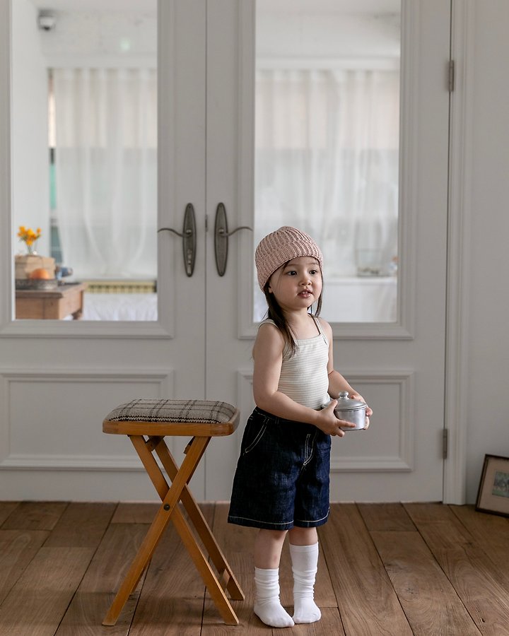 Oatmeal - Korean Children Fashion - #childofig - Bear Style Sleeveless - 7