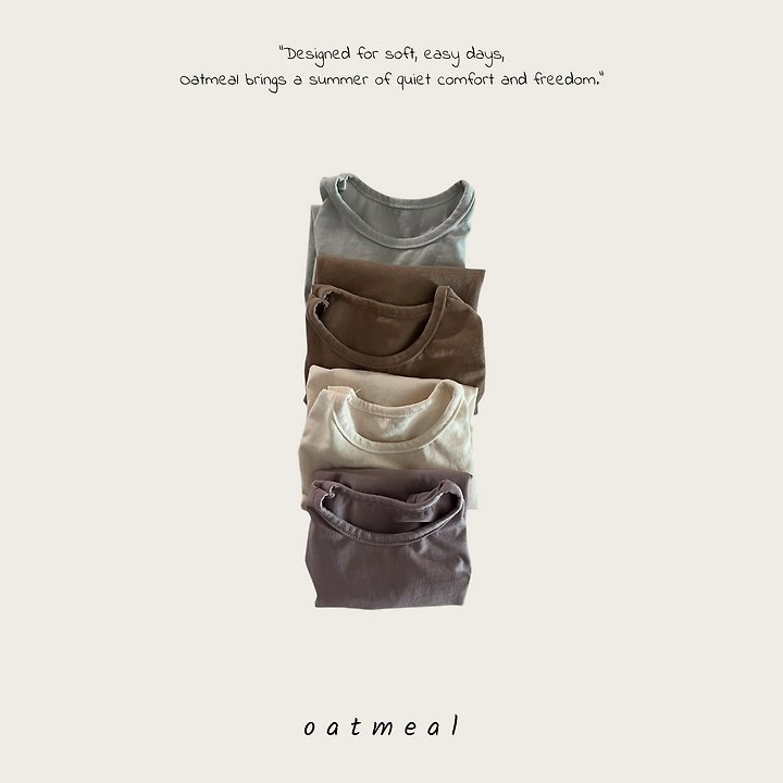 Oatmeal - Korean Children Fashion - #childofig - Velo Sleeveless - 6