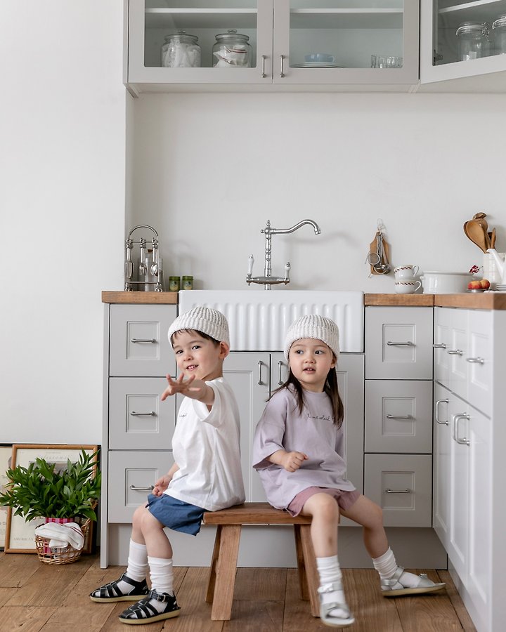Oatmeal - Korean Children Fashion - #designkidswear - Basic Shorts - 9