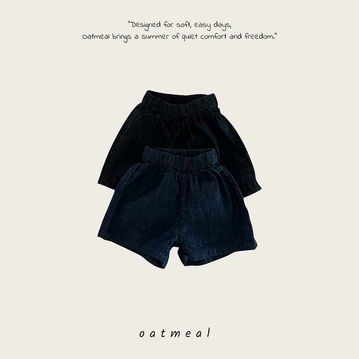 Oatmeal - Korean Children Fashion - #designkidswear - Daily Denim Set - 4
