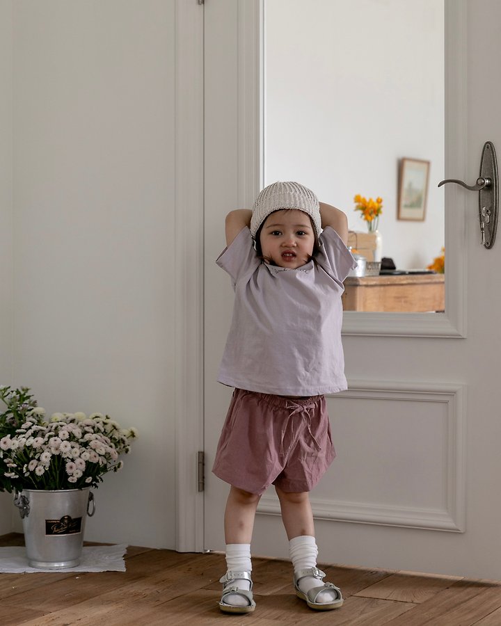 Oatmeal - Korean Children Fashion - #fashionkids - Basic Shorts - 11