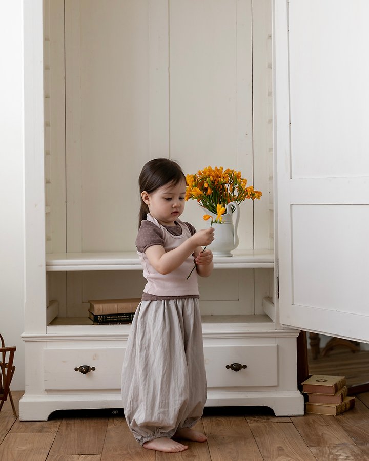 Oatmeal - Korean Children Fashion - #kidsstore - Jexy Sleeveless - 11