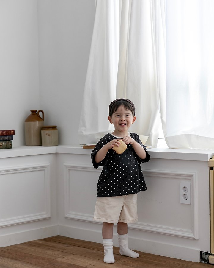 Oatmeal - Korean Children Fashion - #kidsstore - Bubble Raglan Tee - 9